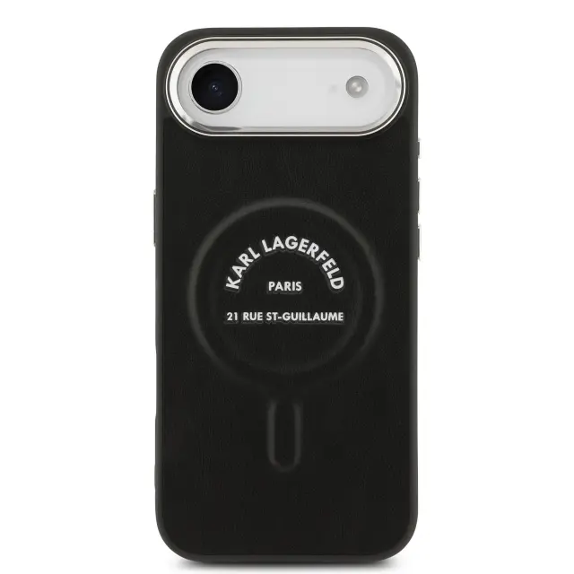 Karl Lagerfeld PU RSG Logo MagSafe Case for iPhone Air Black 3