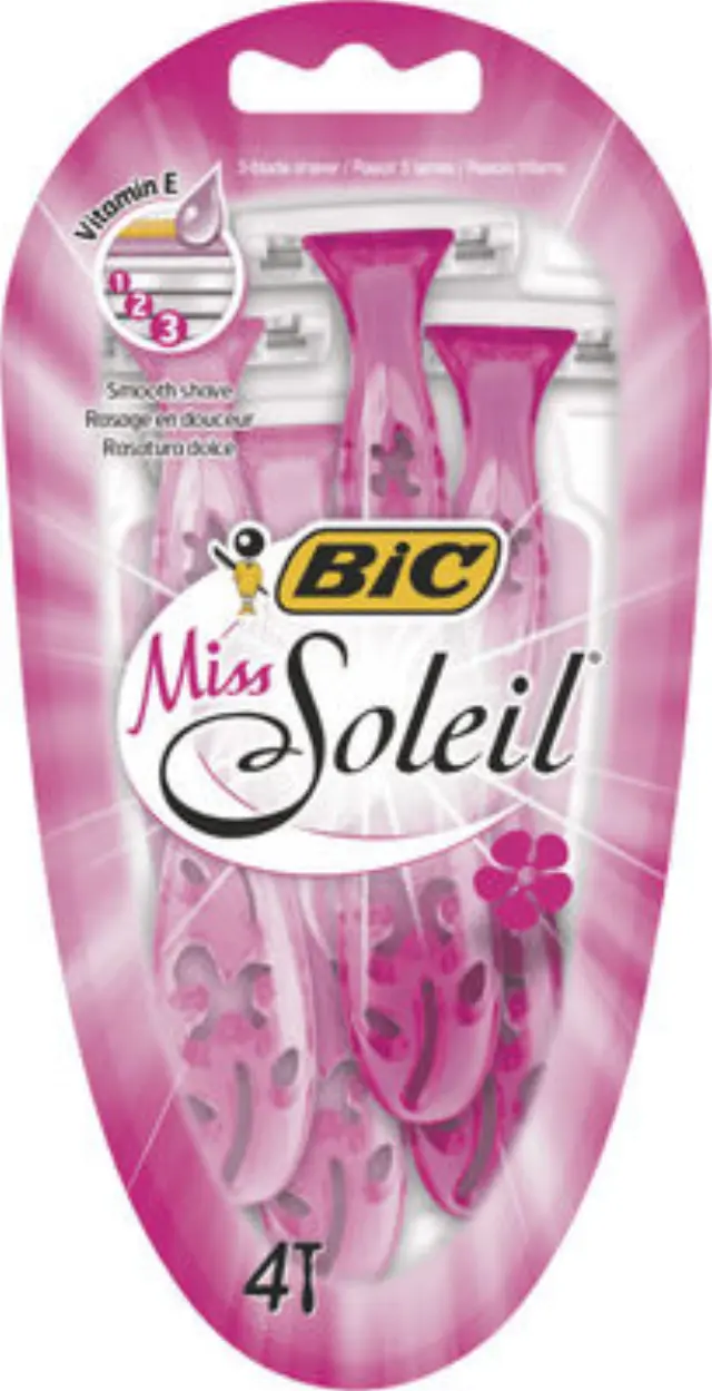 Bic Miss Soleil Ξυραφάκια Μιας Χρήσης 4τμχ