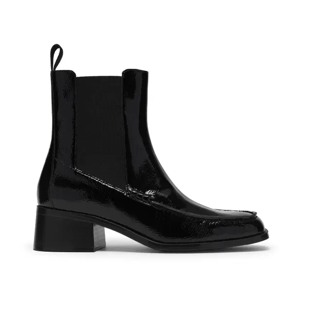 Clarks Moseley Up γυναικεία δερμάτινα μποτάκια 26320247-1