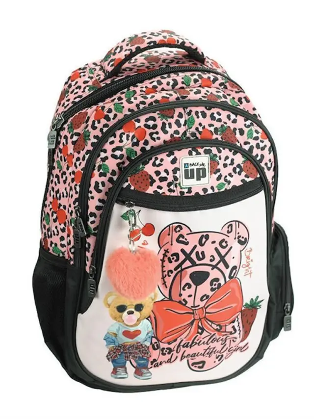 Τσάντα Πλατης Οβάλ Δημοτικού BMU Fashion Bear / 357-35031 (Back Me Up)