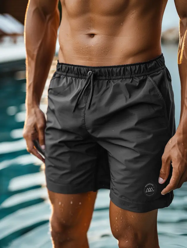 Μαγιό Noshame® Ανθρακί Glossy - 682028 - S