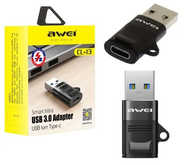 Αντάπτορας USB-A σε Type-C - CL-13 - AWEI - 888094 2