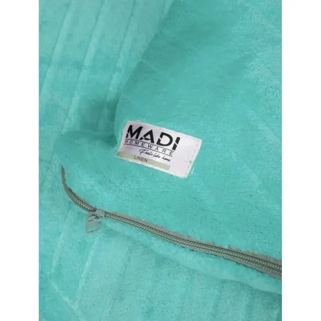 Παπλωματοθήκη Βελουτέ King Size Madi Crisp Mint 240x260 2