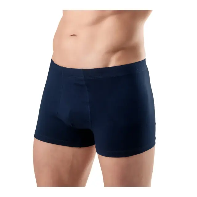FMS Ανδρικό Boxer Classic Short Εφαρμοστό - Τριπλό Πακέτο, Χρώμα Σκούρο Μπλε 2