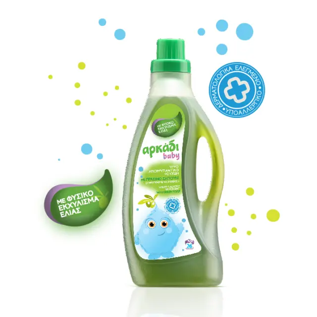 ARKADI ΑΡΚΑΔΙ Υγρό Πλυντηρίου Baby 1575ml (26ΜΕΖ)