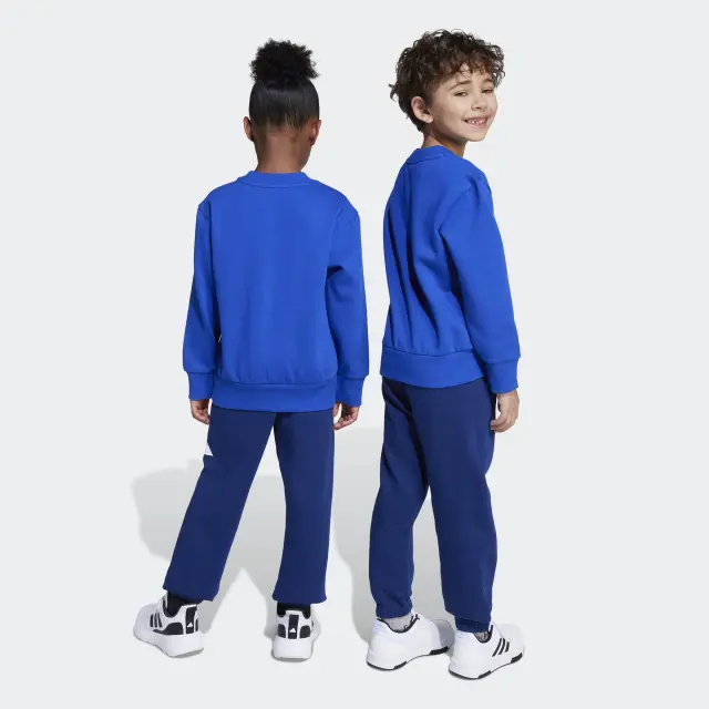 Adidas Kids Sweatpants Set Royal Blue/white Essentials JM0881 - 116 2