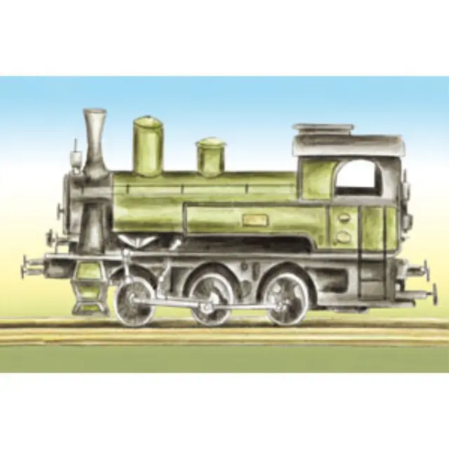Χαρτί 3D Decoupage Locomotive 12x20cm