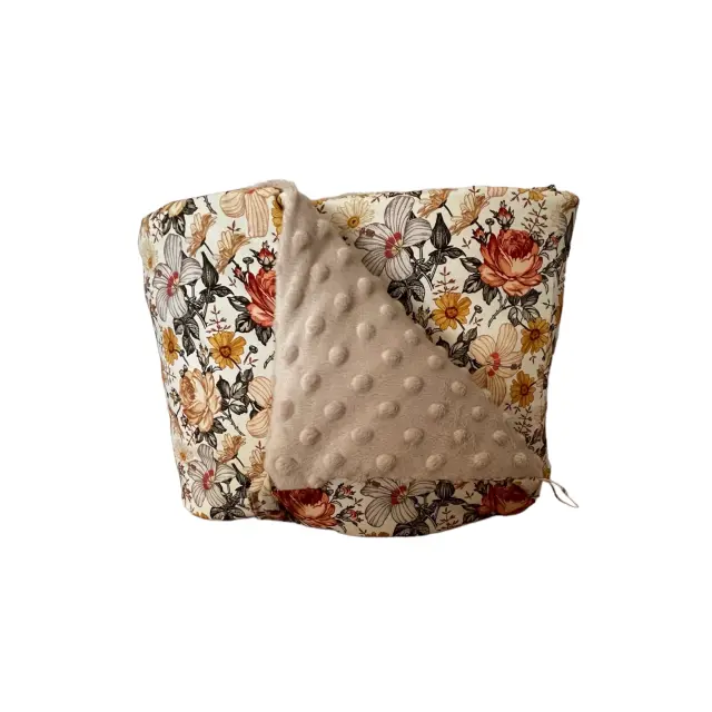 Grandes Suenos προστατευτική πάντα Vintage Flowers - Beige 2