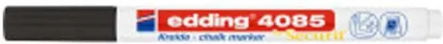 Μαρκαδόρος Υγρής Κιμωλίας Chalk Marker 4085 Μαύρο (Edding)