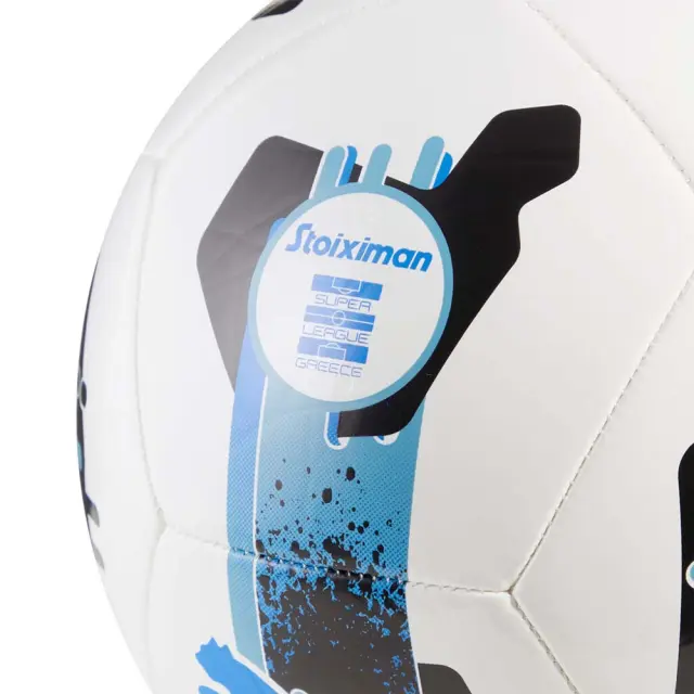 Puma Orbita 7 Greece Superleague Size 5 Foot Ball Άσπρο - Μπλε 084725-02 (Puma) - 5 3