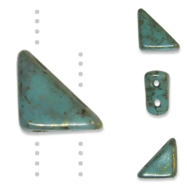Χάντρα Tango 6mm - Turquoise Lumi Pecan ~7gr
