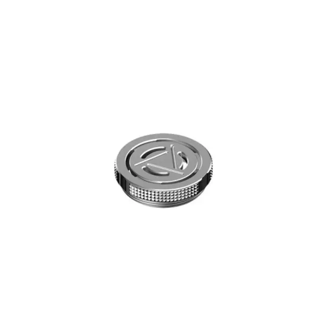 Rayden 100 Bottom Battery Cap - BD Vape - Silver
