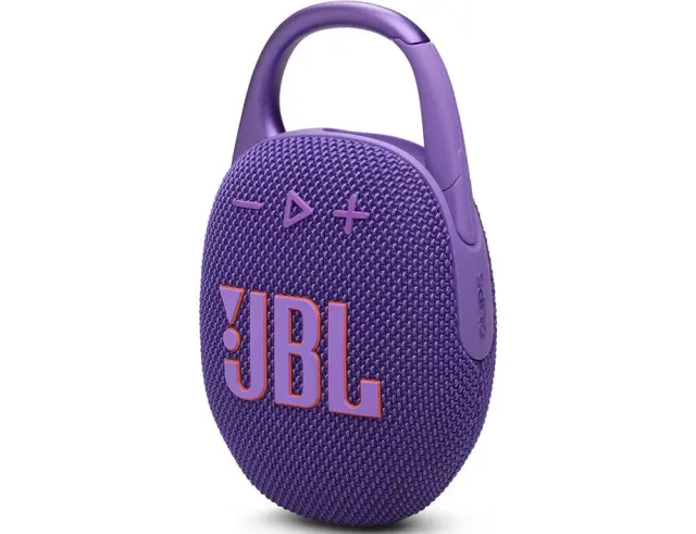 Φορητό Ηχείο JBL Clip 5 (JBLCLIP5PUR) Αδιάβροχο - Ισχύς 7W RMS - Bluetooth - Auracast™ - PurpleJBLCLIP5PUR 2