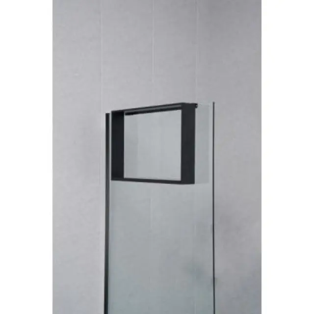 38-6040 SALTO ΡΑΦΙΕΡΑ ΑΛΟΥΜ BLACK 60*40*8.5 GLORIA