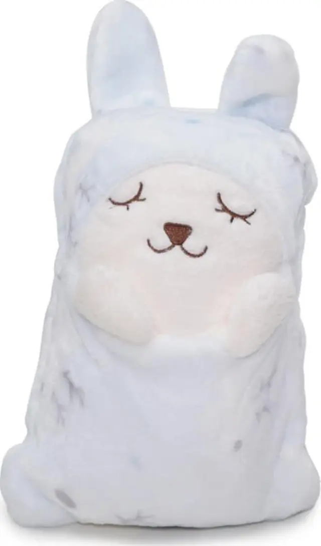 Κουβέρτα Αγκαλιάς 90x140cm Fleece Moni Puffy Blue 3800146260613