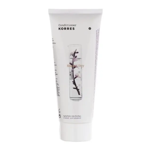 ΚΟΡΡΕΣ Conditioner Μαλακτική Κρέμα Αμύγδαλο + Λινάρι Για Ξηρά - Αφυδατωμένα Μαλλιά 200ml