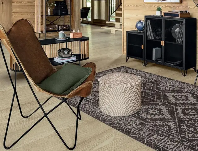 Χαλί Ορθογώνιο Ζοe Atmosphera με διαστάσεις 160x230cm - Σε σκούρες αποχρώσεις 178585A 3