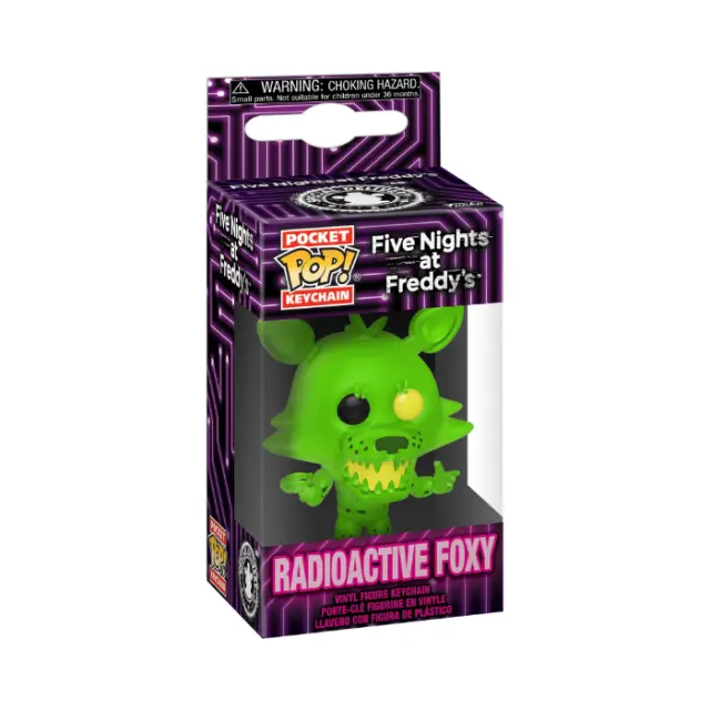 Funko Pop! - Keychain FNAF S7 Radioactive Foxy (59694) - Toys