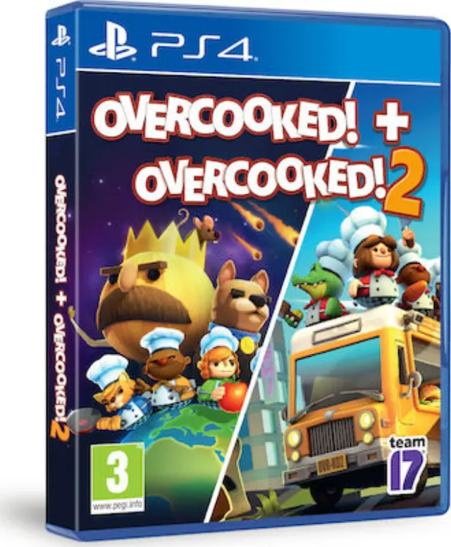 Overcooked! + Overcooked! 2 PS4 2