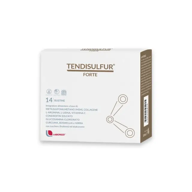 Laborest Tendisulfur Forte Συμπλήρωμα για την Υγεία Αρθρώσεων & Οστών 14 φακελίσκοι