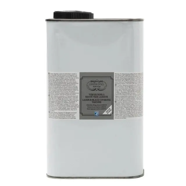 Charbonnel Vernis Lamour Black Covering Ground - 1Ltr