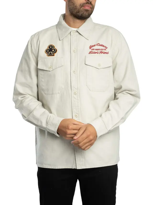 PICKLOCK SHIRT ΠΟΥΚΑΜΙΣΟ NATURAL