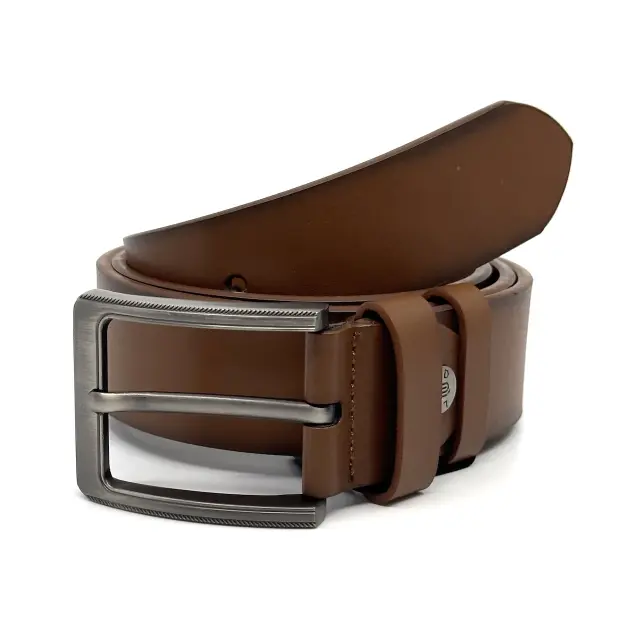 ΔΕΡΜΑΤΙΝΗ ΖΩΝΗ LEGEND ACCESSORIES 4CM ΧΡΩΜΑ CAMEL LGD-301/COGNAC 3