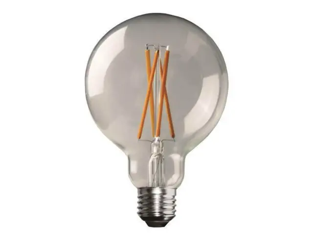 Λάμπα LED G95 Eurolamp (147-78421) για ντουί E27, 8W, 3000Κ, Θερμό Λευκό147-78421