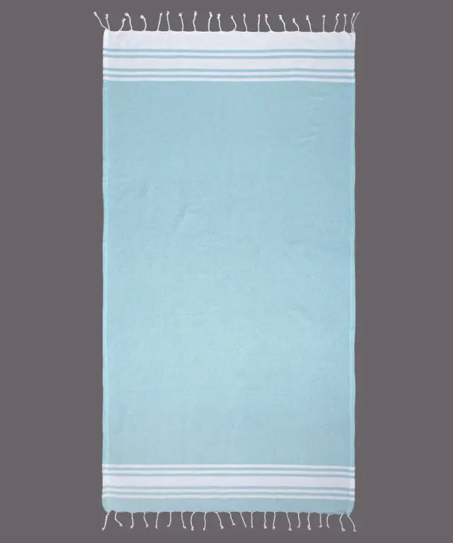 Pestemal nkp264 (90cm x 180cm) σιέλ - -