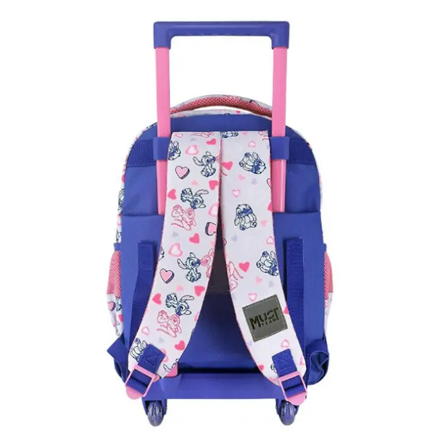 Must Σχολική Τσάντα Τρόλεϊ Δημοτικού 3 θήκες Stitch-Angel Ohana (000565979) 2