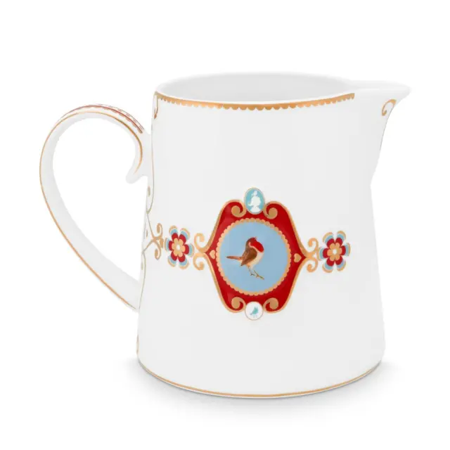 Pip Studio Γαλατιέρα 270ml Love birds (λευκή) 2