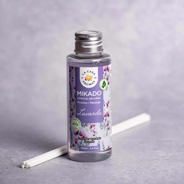 La Casa de los Aromas Αρωματικό χώρου με sticks Λεβάντα 100ml 2