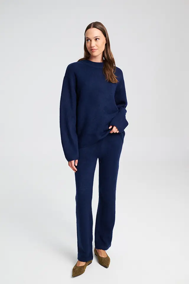 Πλεκτό Παντελόνι Άνεσης AVEL KNITTED TROUSERS - XS