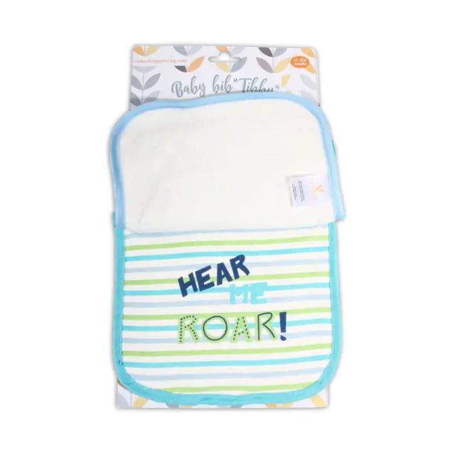 Σαλιάρα Βρεφική 3 τεμ. Tibby Blue Cangaroo 3800146264017 2