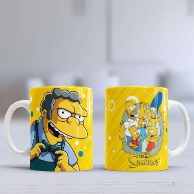 Kούπα κεραμική λευκη 330ml Simpsons - Moe Szyslak η κούπα είναι με συσκευασία δώρου