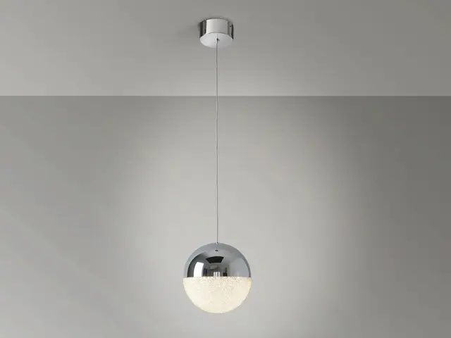 SPHERE LED LAMP Ø20 1L φωτιστικό κρεμαστό Χρώμιο