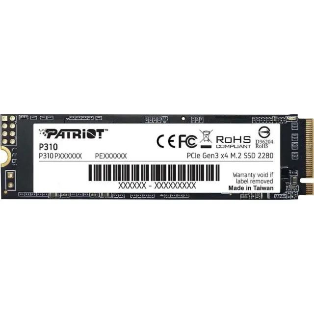 Patriot P310 240 GB PCIe 3.0 x4 NVMe 1.3 M.2 2280 (P310P240GM28) (PATRP310P240GM28)