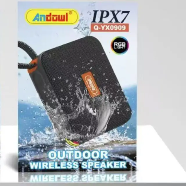 Andowl Ηχείο Bluetooth 5W IPX7 RGB Φωτισμό Q-YX0909