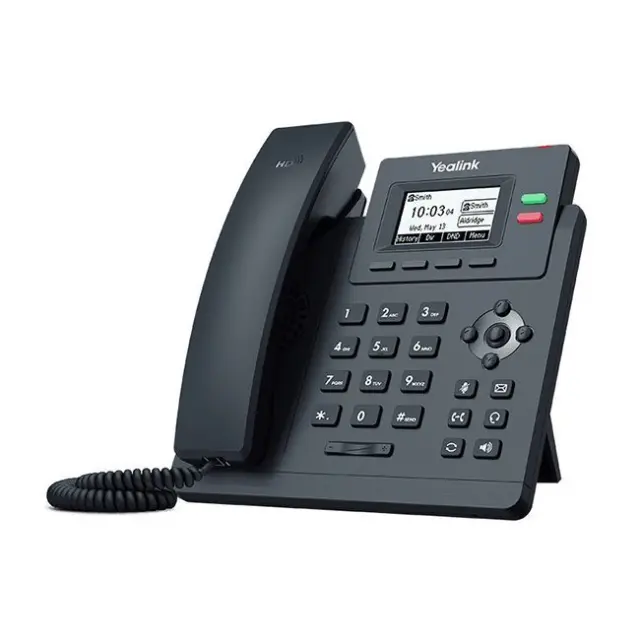 Yealink Ενσύρματο IP Τηλέφωνο T31P (1301043)