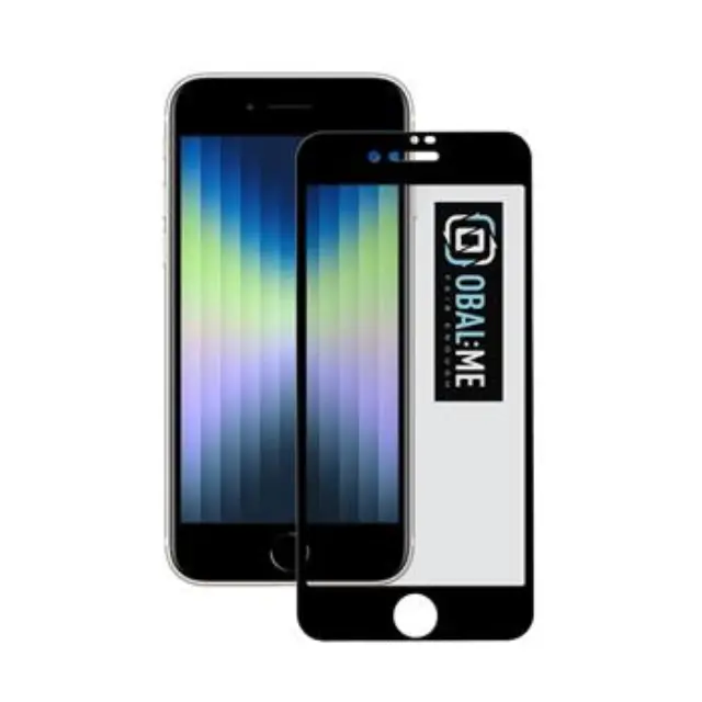 OBAL:ME Privacy 5D Glass Screen Protector for Apple iPhone 7/8/SE2020/SE2022 Black