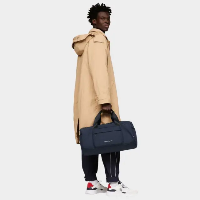 Tommy Hilfiger - Ανδρικό Σακ Βουαγιάζ Th Established Duffle AM0AM08019-DW6 Μπλε Σκούρο 3