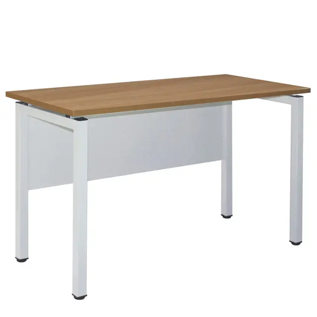 Γραφείο UNIT Λευκό/Sonoma Μέταλλο/Μελαμίνη 120x60x75cm