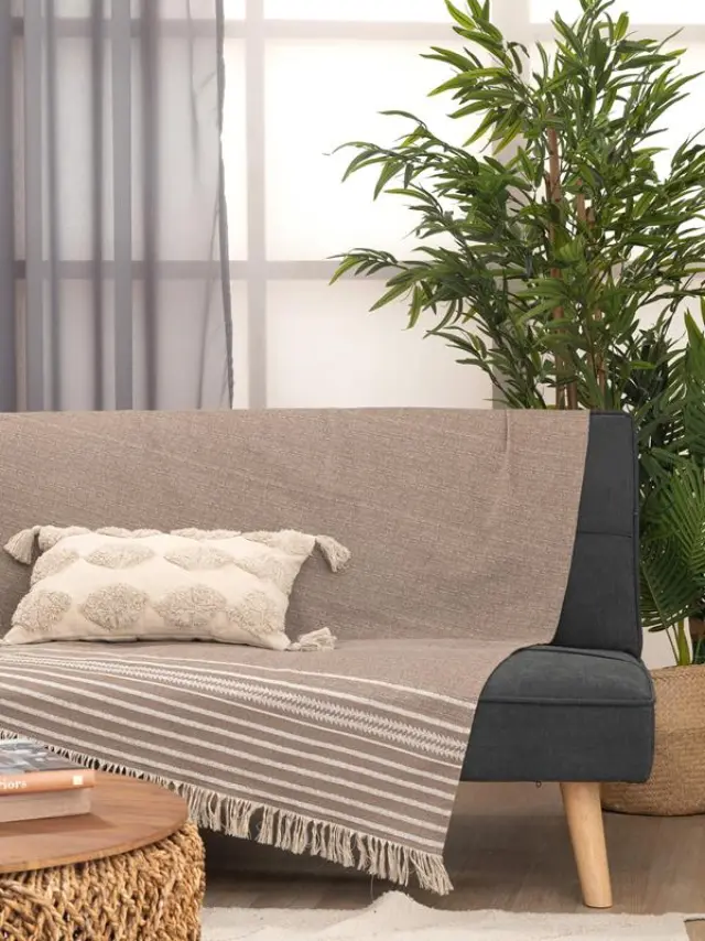 Ριχτάρι Διθέσιο (180x250) Stripy Beige Palamaiki