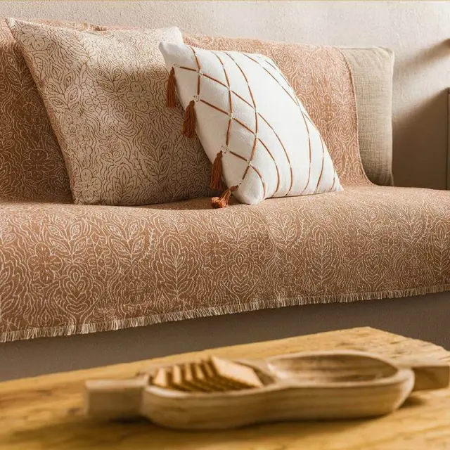 Ριχτάρι Διθέσιου 180X250 GOFIS HOME MANDALA Καφέ 140/13