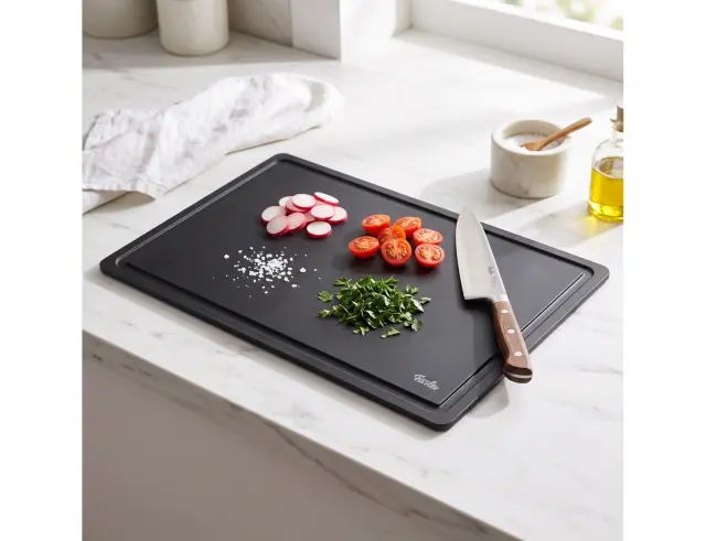 Επιφάνεια Κοπής Fissler με διαστάσεις 44.5x29.5x0.6cm - Black114530000