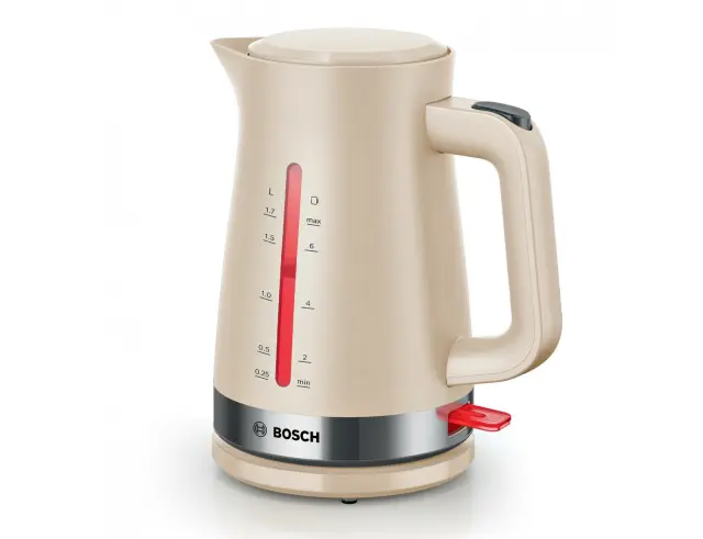 Βραστήρας Bosch MyMoment TWK4M227 με χωρητικότητα 1.7L και ισχύ 2400W - Beige TWK4M227
