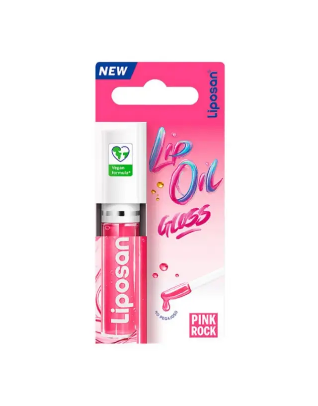 Liposan Gloss Lip Oil με Χρώμα Pink Rock 5.1g 2