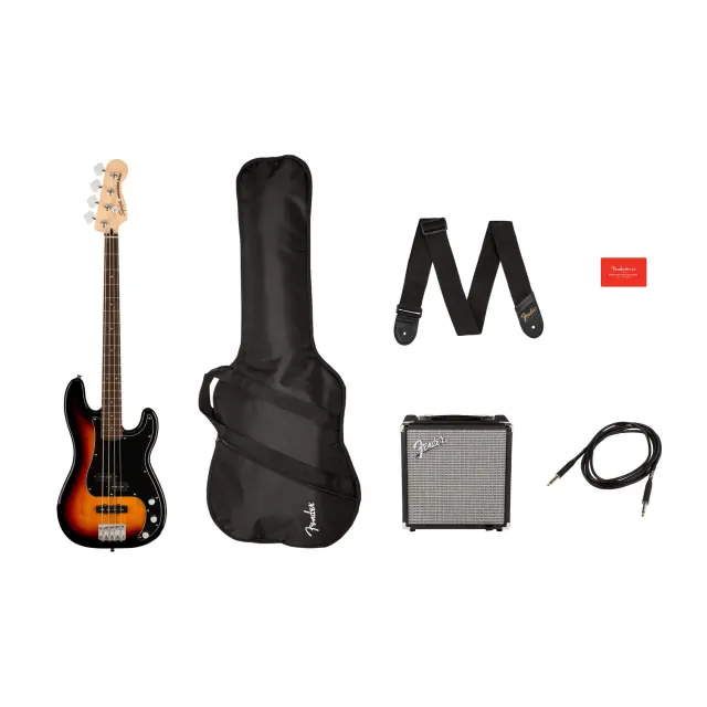 Squier Affinity Precision Πακέτο Ηλεκτρικού Μπάσου 3-Color Sunburst