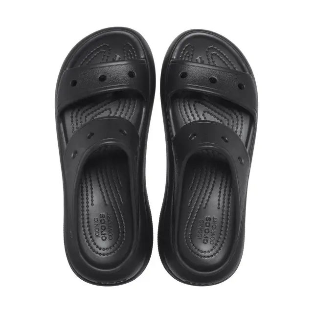 Crocs Crush Sandal (207670-001) - Μαύρο 3