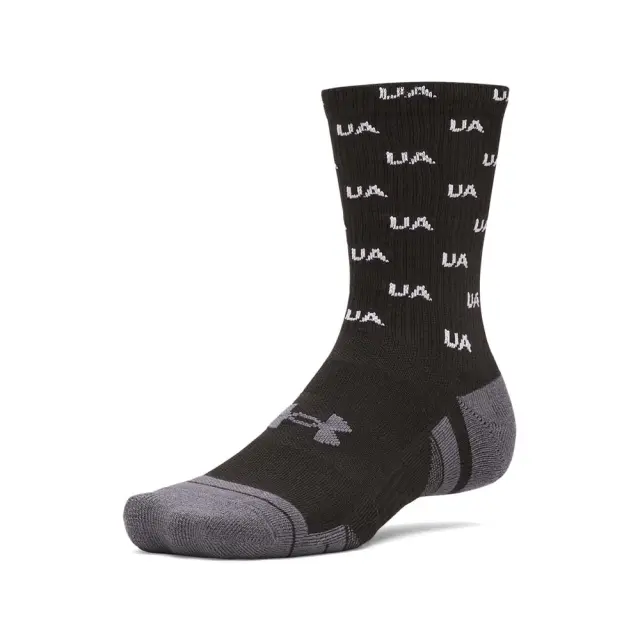 Under Armour Unisex Performance Tech Nov 3 Pack Crew Socks Μαύρο 1379515-004 (Under Armour) 3
